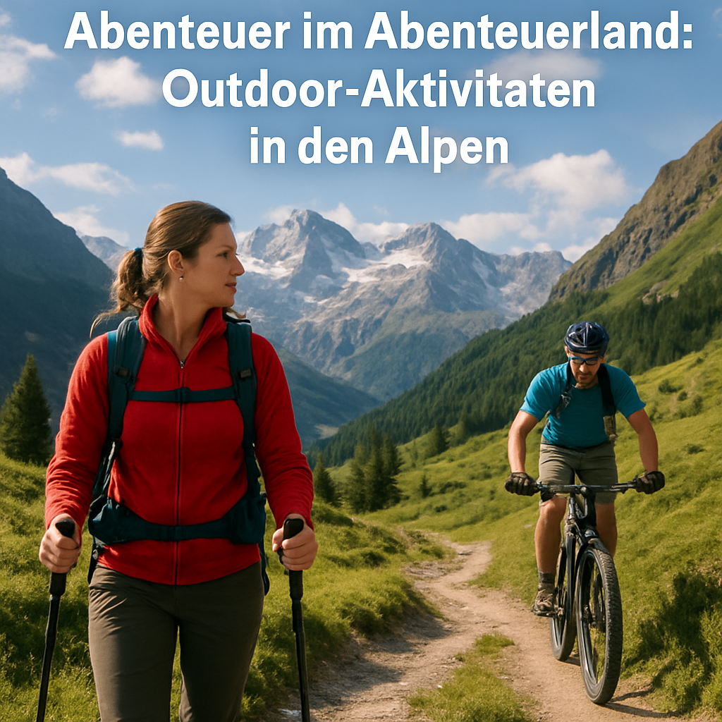 Abenteuer im Abenteuerland: Outdoor-Aktivitäten in den Alpen