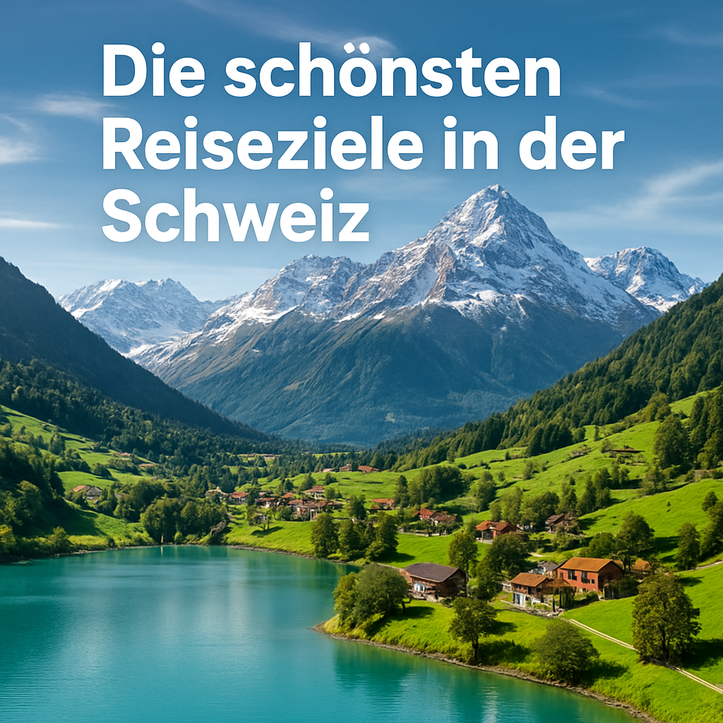 Die schönsten Reiseziele in der Schweiz